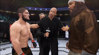 Khabib vs. Burger King Mascot - EA Sports UFC 4 - Eagle Fights ☝️🦅