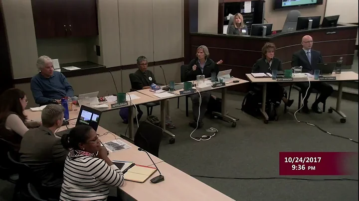 City of Boulder City Council Special Meeting/Study Session 10-24-17