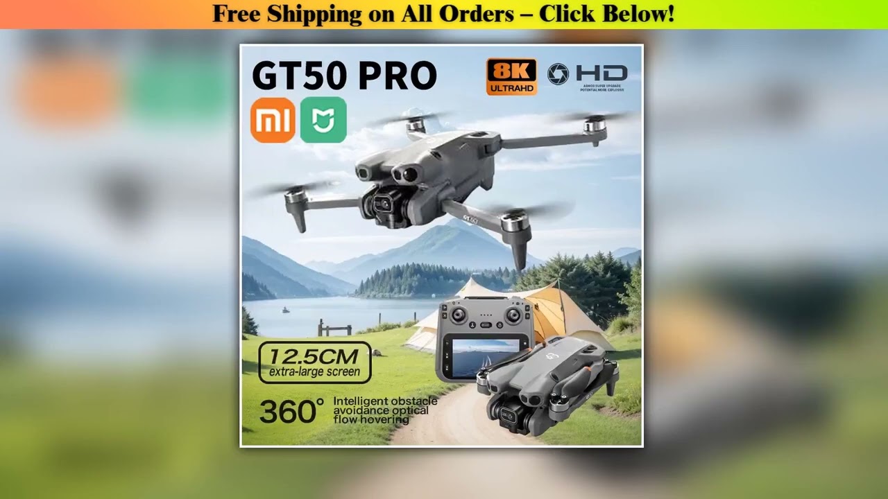 Xiaomi Mijia GT50 Drone 360 Obstacle avoidance 8K Professional WIFI Aerial Photography Brushless