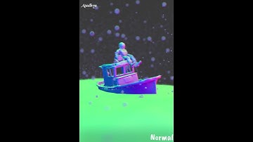 Astro on boat | Breakdown | Blender 3.0 | Asadhya |