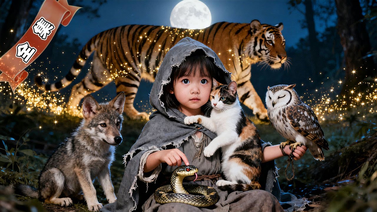 7嵗被棄孤女竟是聽懂獸語的小福星！僅憑一根棒棒糖救下富豪，一夜逆襲成首富繼承人！