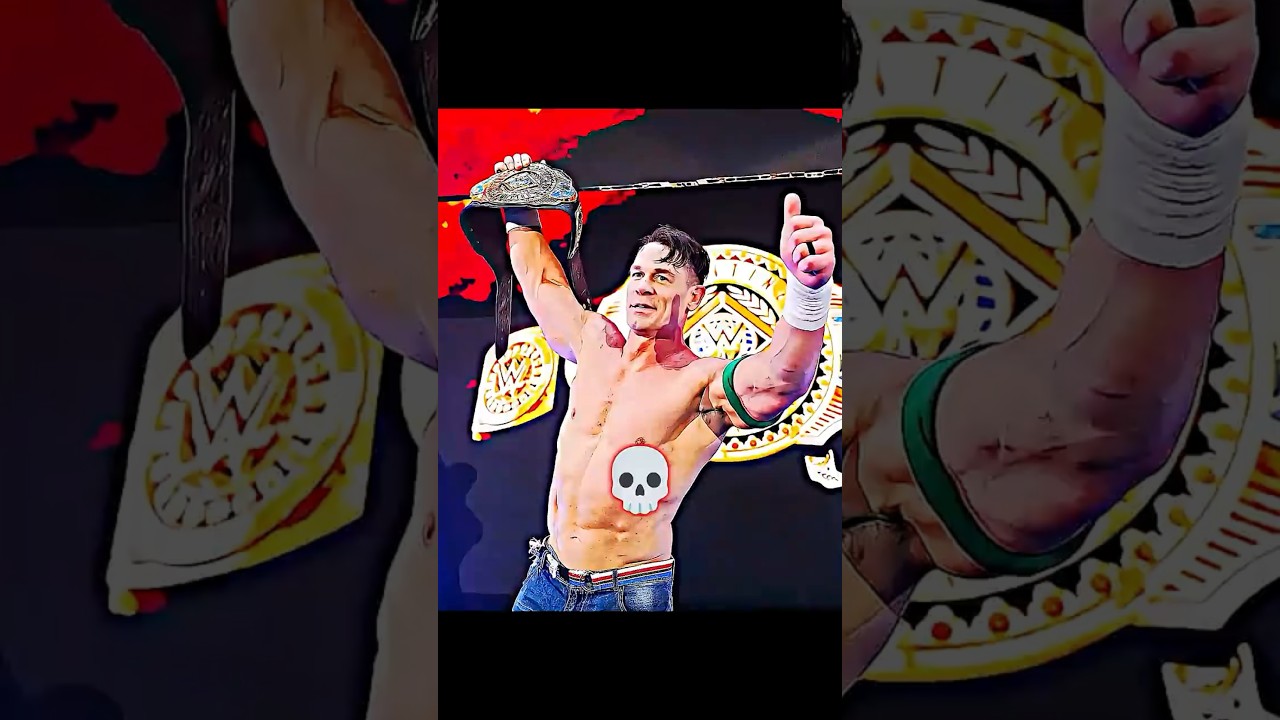 Dominik Mysterio vs. John Cena - Intercontinental Title Match: RAW 2025 | WWE Phonk Edit 💀 #wwe