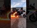 (RAO SAHAB DRILL) ATTITUDE BIKE STATUS 😈// Super bike flyby sound #shorts #burnout #h2r