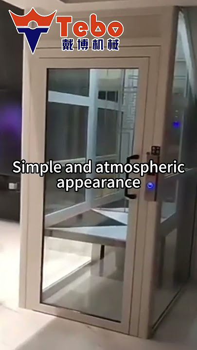 TEBO home lift with simple and atmospheric appearance#homelift #hydraulic #customization #steady