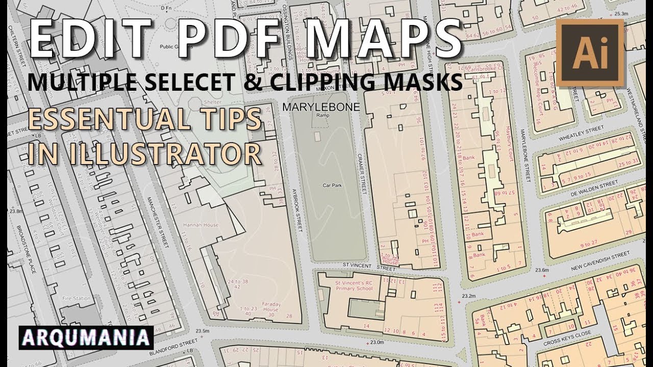 Edit Vector PDFs For Your Own Drawings With Illustrator YouTube