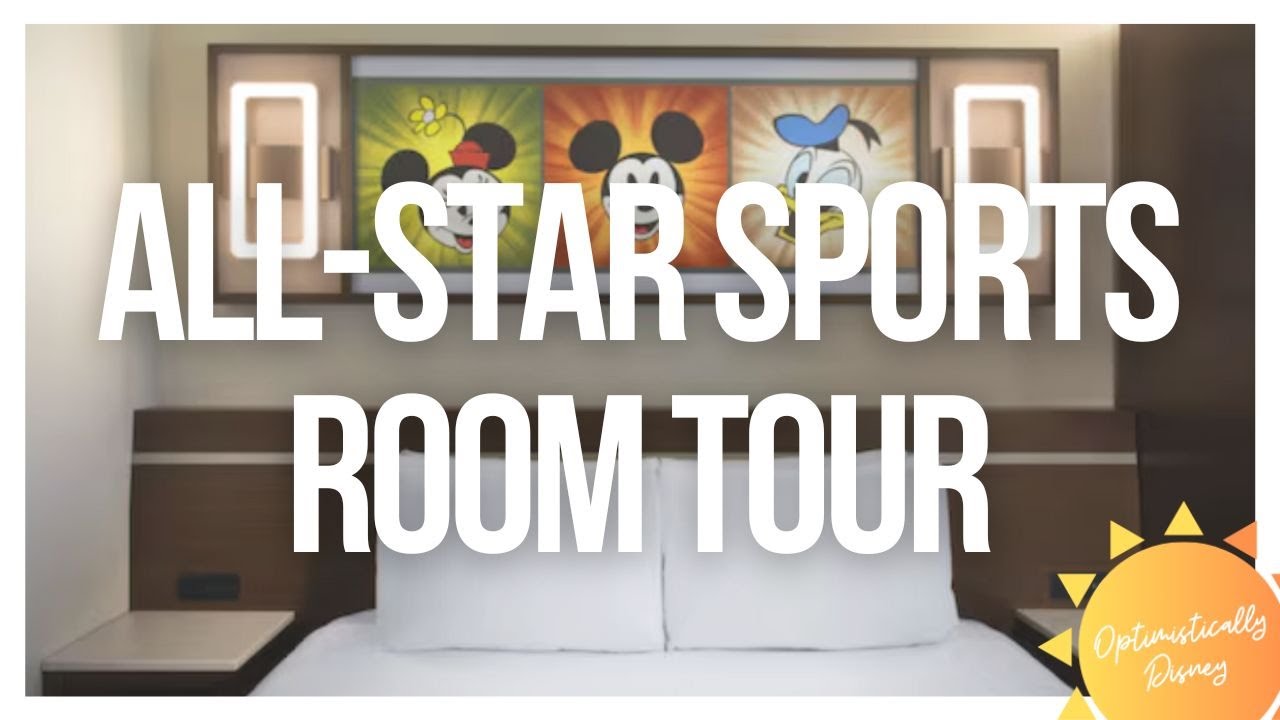 Disney's All-Star Sports Resort Standard & Preferred Room Tour