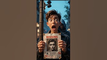 He Found His Face on a Missing Poster #youtubeshorts #shortvideo #short #shorts