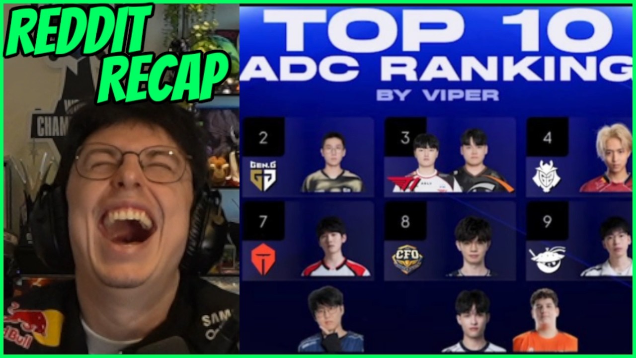 Caedrel Reviews Faker's Stats, Viper's Surprising Worlds ADCs Ranking & Worlds Predictions