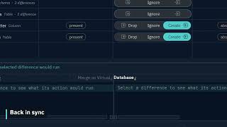Compare and Synchronize Database Schemas | DbSchema