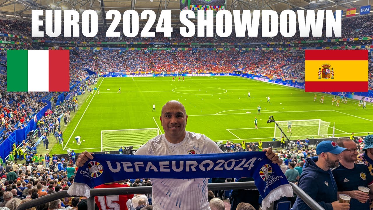 Italy 🇮🇹 vs Spain 🇪🇸  UEFA Euro 2024 Vlog