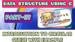 Data structures using C language | Part-37 | Introduction to circular queue with example.