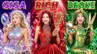 Emerald Ruby And Diamond Girl Mermaid At Makeover Contest Poor Rich Giga Rich Girl