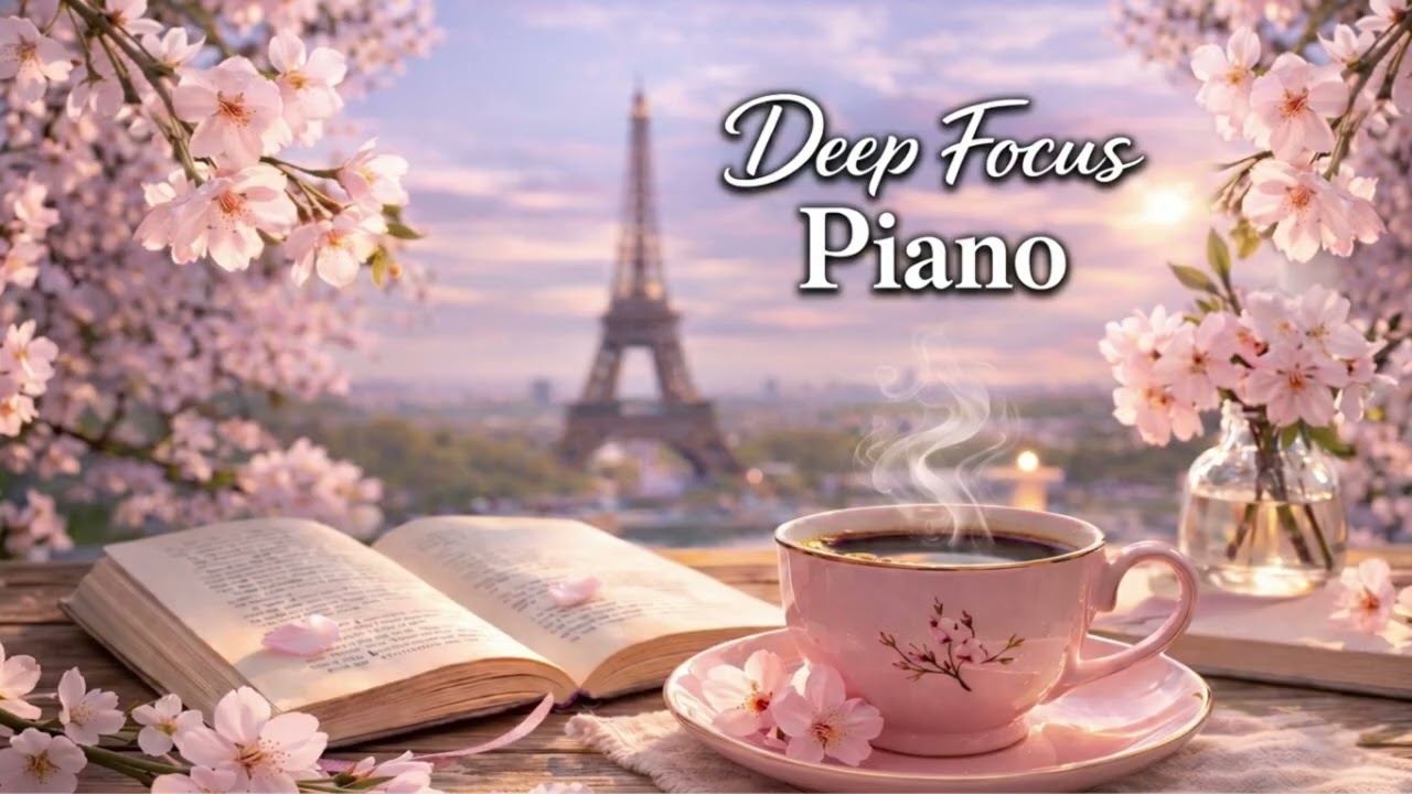 Deep Focus Piano – 2 Hours of Calm Study & Work Music