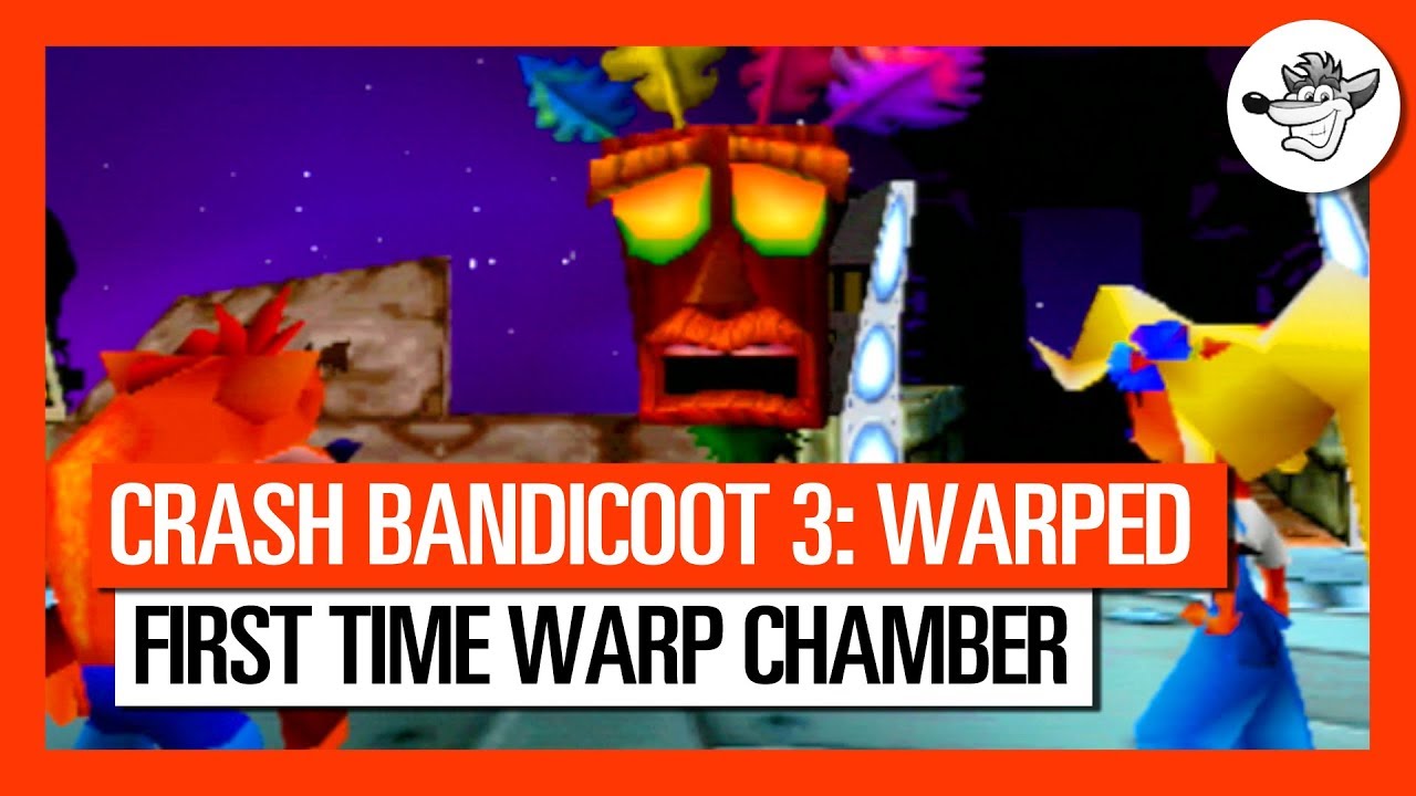 Crash Bandicoot 3: WARPED - Walkthrough - First Time Warp Chamber (All Levels)