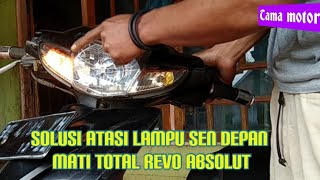 ini penyebab motor revo sen depan mati total