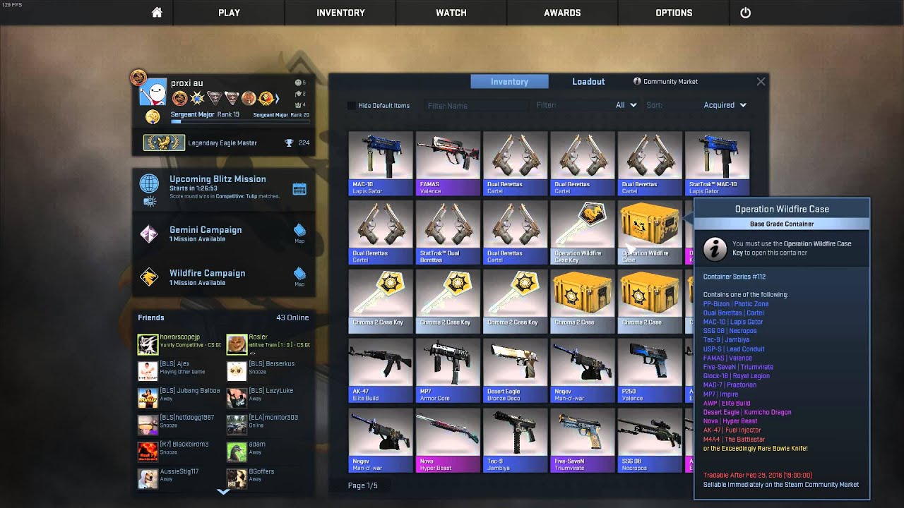 CS:GO - Opening 10 Wildfire Cases - YouTube