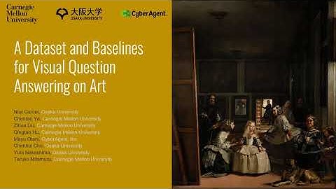 [VISART 2020] A Dataset and Baselines for Visual Question Answering on Art