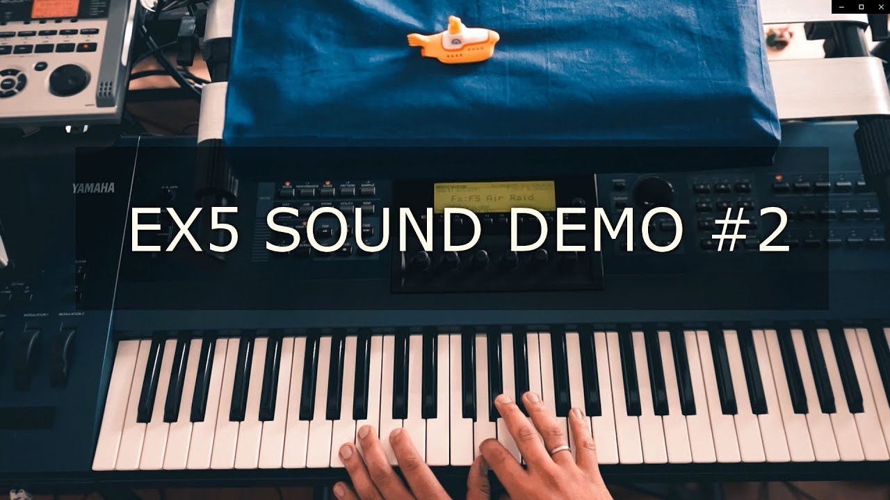 YAMAHA EX5 FDSP DistGtr Demo - YouTube