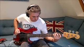 Foals &quot;Wash Off&quot; bass cover. HQ sound.