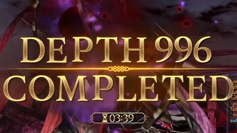 [PSO2] Survey: Remnants of a Parallel World - Depth 996