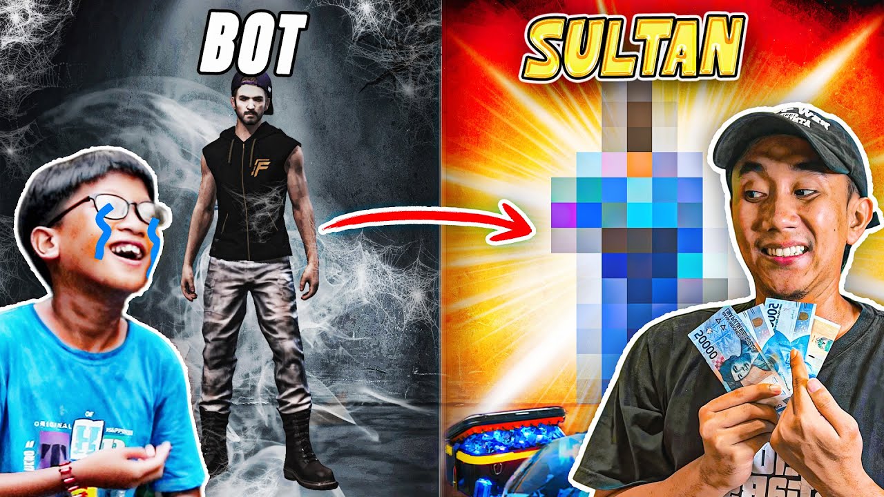 ROMBAK AKUN FREE FIRE EPS.1- AKUN BOT GUA BELIIN AK 2 JUTA!!!