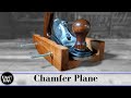 Making a Chamfer Plane With a Hand Plane