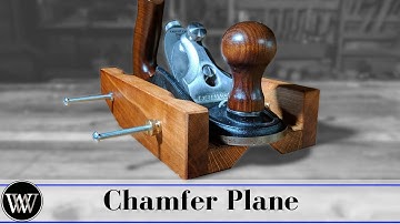 Making a Chamfer Plane With a Hand Plane