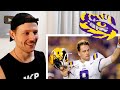 Rugby Player Reacts to JOE BURROW 2019 Heisman Season Highlights LSU College Football!