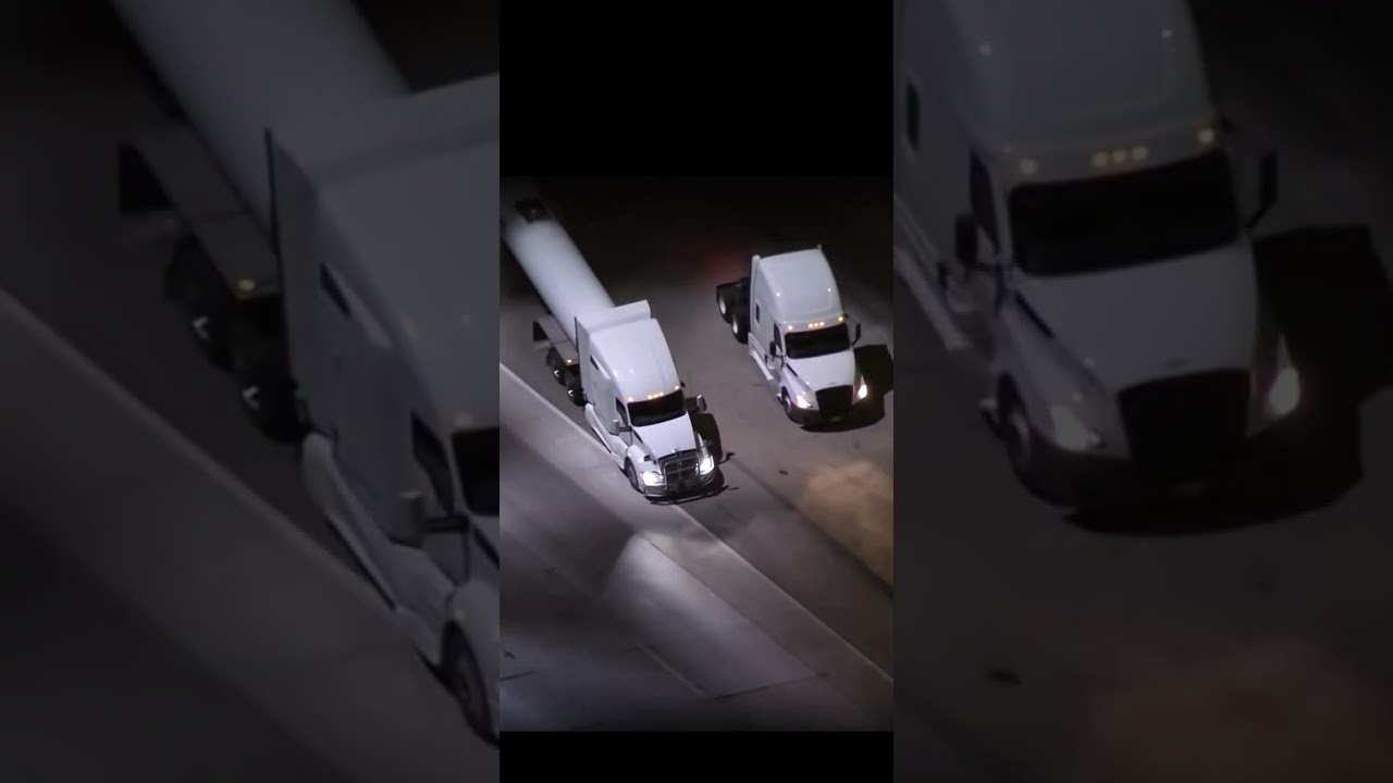 Trucker left stranded, as his liquid oxygen RIGHT was truck-jacked... #truckdriver #trucking