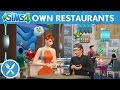 The Sims 4 Dine Out: Own Restaurants Official Gameplay Trailer