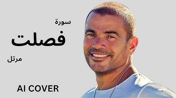 سورة فصلت بصوت عمرو دياب  بالذكاء الاصطناعى AI COVER