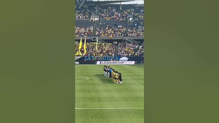 America vs Aston villa match about to begin !