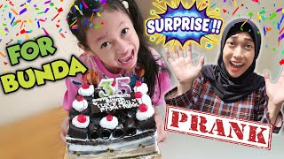 Birthday Surprise 🤣 Selamat Ulang Tahun Bunda Aqilla ♥ Vlog Aqilla's Diary