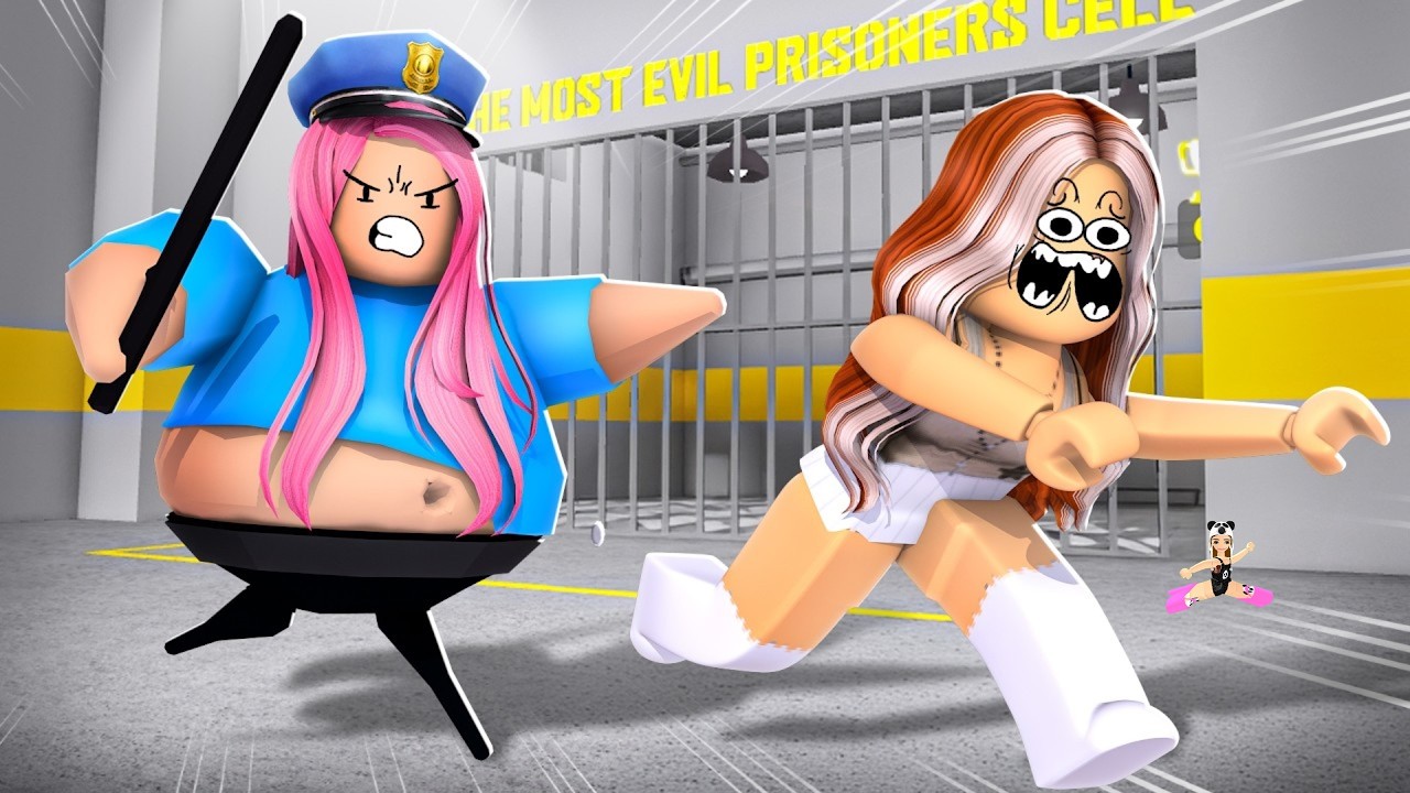 MINHA MÃE VIROU O POLICIAL BARRY E AGORA EU PRECISO ESCAPAR!