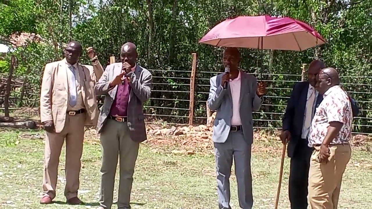 DIFFERENT RELIGIOUS LEADERS giving speeches during inauguration of kipruto siele