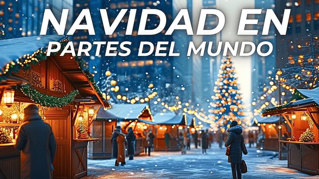 Lugares Más Bonitos del Mundo en Navidad | Documental Navideño en 4K