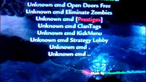 Cod waw mod menu new