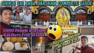 🛕SHIRDI SAIBABA TEMPLE COMPLETE GUIDE!!! Accomodation | Food | Darshan | Tamil | Naveen Kumar