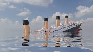Titanic but it sinks in the Daytime | CYCLES ANIMATION