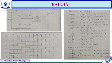MÔ PHỎNG, KIỂM CHỨNG BỘ NGHỊCH LƯU ÁP 3 PHA 6 BƯỚC DẪN 120 LỆCH 60