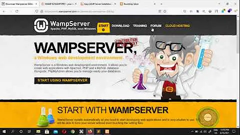 What is XAMPP, WAMP, MAMP and LAMP? complete explanation of live and local host servers.
