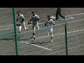 【高校野球】気合いのファインプレイにガッツポーズ！守備で魅せた八鹿・森本歩二塁手