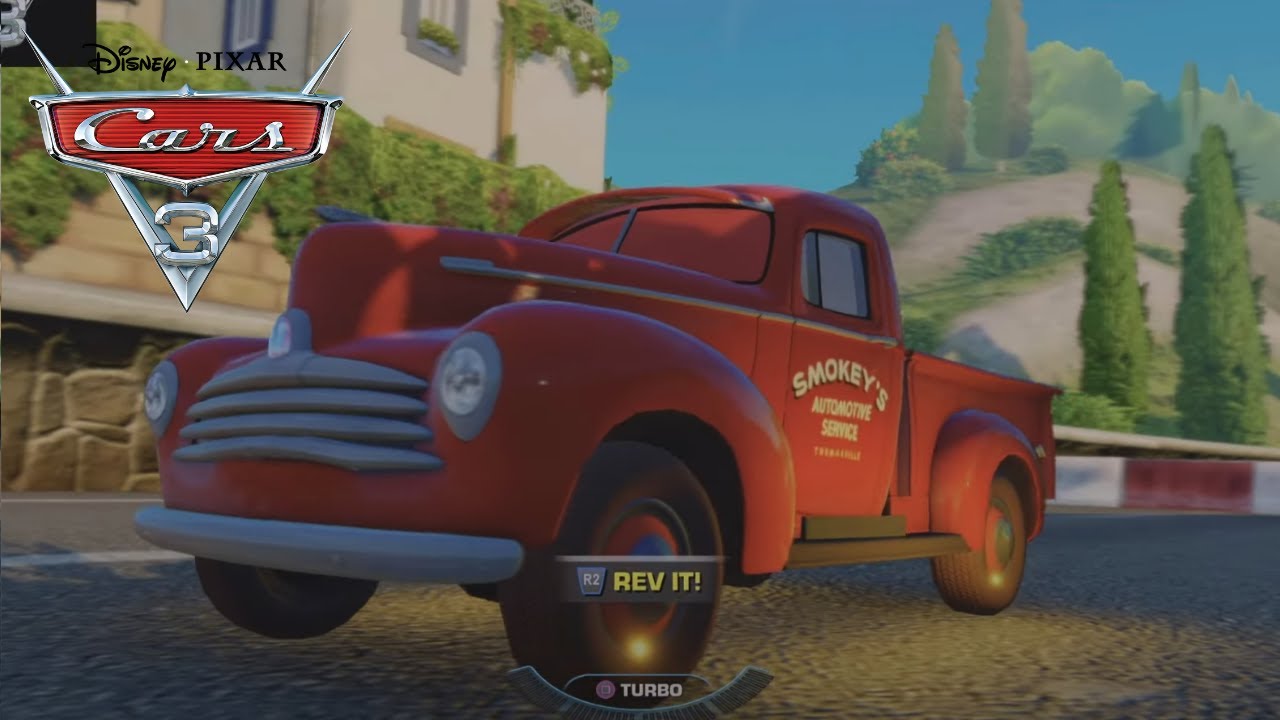 Cars 3: Driven to Win 1 player Smokey 