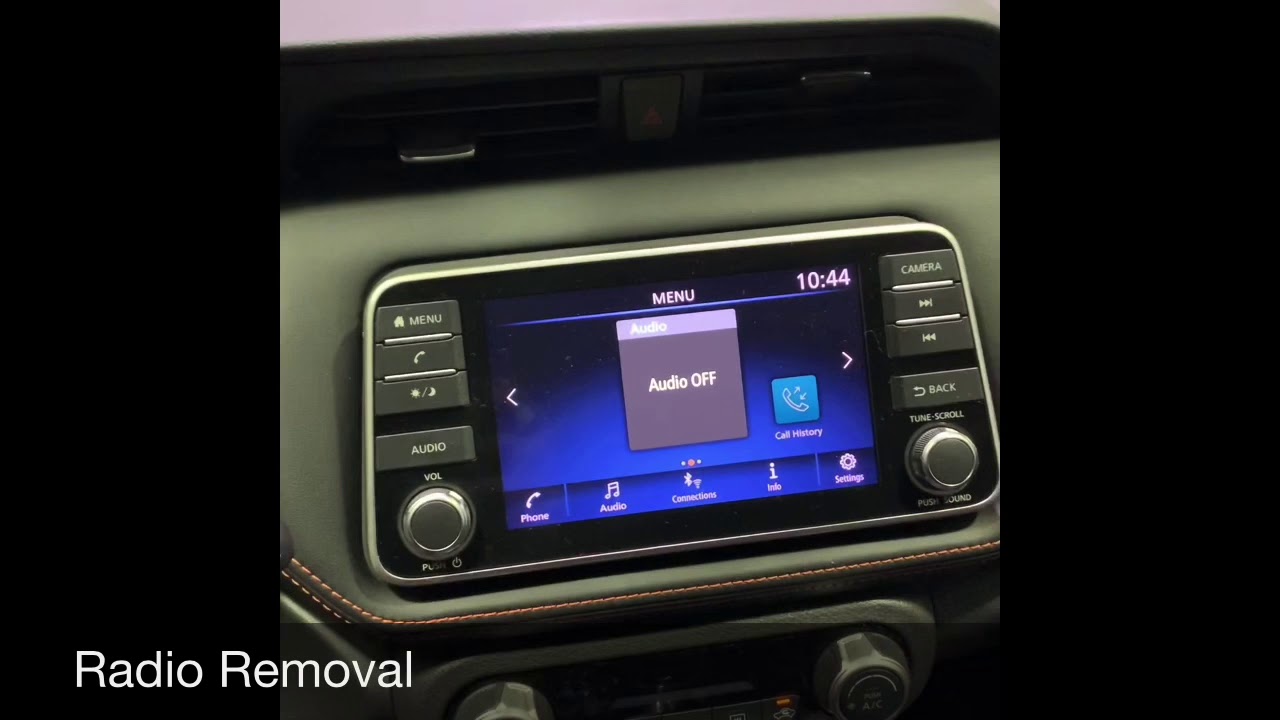 2018 Nissan Kicks Radio Removal YouTube