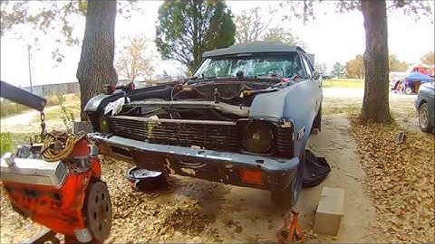 1970 Nova Engine Removal | I Ripped Her Heart Out