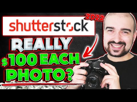 Really EARN $100+ Each Photo? - Shutterstock Tutorial 2022 - (Truth to Make Money as an Contributor)