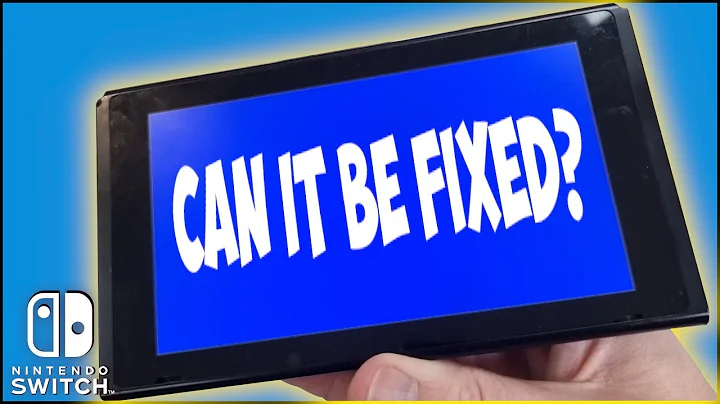 Trying to fix a Blue screen Nintendo Switch