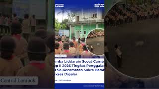 Lomba Liddarain Scout Camp Cup II 2026 Tingkat Penggalang SD Se-Kecamatan Sakra Barat Sukses Digelar