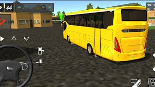 Highway Bus Simulator Tourist Bus Game Bus Parking Game How To Drive Euro Coach 💪🚎 screenshot 4