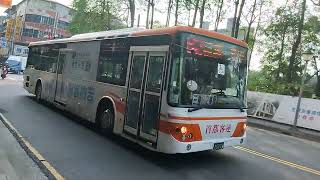 『首都客運』62路線 經龍山寺 往東園 188-FW 大宇四期低地板公車